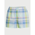 thumbnail image 5 of Joyspun Women's Woven Pajama Boxer Shorts, Sizes XS to 3X, 5 of 6