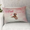 thumbnail image 2 of Every Fart is Love Note Vizsla Guilty Face Happy Valentine's Quilt Pillowcase Vizslas Dog Lover Gifts Idea Throw Pillow Cover Bed Home Decor - 01016, 2 of 5