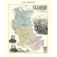 thumbnail image 3 of Migeon 20x23 Black Modern Framed Museum Art Print Titled - Loire Region France - Migeon 1869, 3 of 5