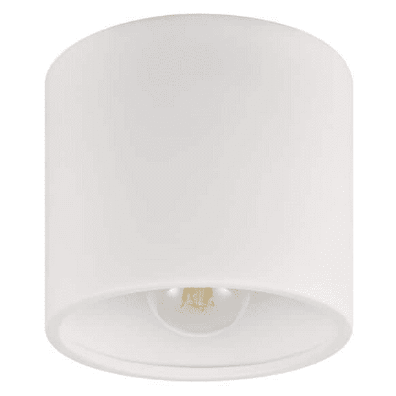 Elden 1-Light 7 in. Matte White Flush Mount