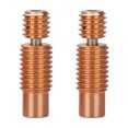 thumbnail image 3 of Rompimiento De Calor Bimetálico 2x Cobre Titanio Bimetal Heatbreak para E3D V6 Prusa I3 MK3 Hotend Heater Block, 3 of 8