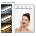 thumbnail image 3 of Portable Makeup Light, PC ABS Portable Led Vanity Lights 3 Color Temperature Easy Install  for Dressing Room, 3 of 7