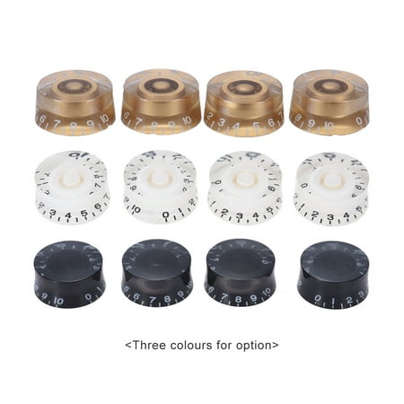 4pcs Speed Volume Tone Control Knobs for Gibson Les Paul Guitar Replacement Electric Guitar Parts