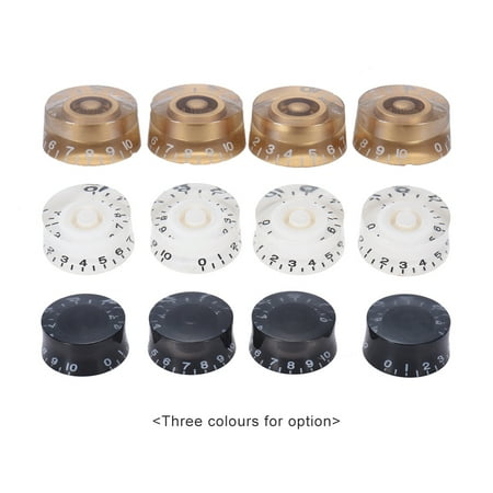 4pcs Speed Volume Tone Control Knobs for Gibson Les Paul Guitar Replacement Electric Guitar Parts