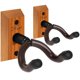 thumbnail image 1 of Soporte de pared para guitarra SNIGJAT, soporte de madera dura, paquete de 2 unidades para guitarra, 1 of 9