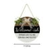 thumbnail image 3 of 3D Welcome Hanger Funny Welcome Sign Home Outdoor Decor 11.8Inch, Door Hanger Welcome Sign Home Decor Funny Words Door Hanger, 3 of 6