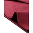 thumbnail image 5 of Allegra K Women's Faux Suede Tie Waisted A-Line Wrap Short Mini Skirt, 5 of 5