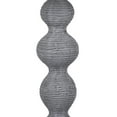 thumbnail image 4 of 25.5" Grey Wash Polyresin Table Lamp w/ Carved Base & Natural Linen Shade (Set of 2), 4 of 5