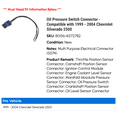 thumbnail image 2 of Pressure Switch Connector - Compatible with 1999 - 2004 Chevy Silverado 2500 2000 2001 2002 2003, 2 of 3