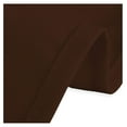 thumbnail image 5 of LinenTablecloth 70 x 120-Inch Rectangular Polyester Tablecloth Chocolate, 5 of 6