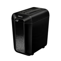 Fellowes LX65 Non-continuous Cross-cut Shredder, P-4, 10 Per Pass, Black