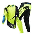 thumbnail image 3 of Willbros Motocross Jersey Pants Combo Breathable Summer MX Racewear Riding Offroad Downhill Gear Set Yellow Black (Jersey Adult L/Pants W34), 3 of 6