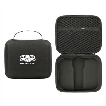 Nylon Storage Bag for DJ-I Avata 360 Drone Lightweight Portable Carrying Case Black/Grey