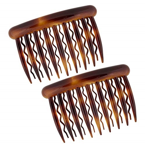 charles j. wahba side combs for thin hair (pair) (demi blonde). from