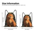 thumbnail image 2 of Qekee Garfield Print Sports Backpack,Foldable Day Pack,Waterproof Drawstring Bags for Sports, Gym, and Travel-Medium, 2 of 6