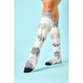 thumbnail image 3 of Nurse Mates Compression Socks Seamless 360° Color: Grey Cloud, Size: 9-11, 3 of 3