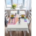 thumbnail image 3 of Hello Summer Rectangle Tablecloth, Pink Ice Cream Truck Watercolor Waterproof & StainResistant Tablecloth, Washable Oil-proof Table Cover for Dining/Party/Wedding/Camping/Buffet 60x84 In, 3 of 9