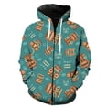 thumbnail image 1 of Sudadera con capucha y cremallera para hombre, diseño de cocotero de isla tropical, sudaderas extragrandes, chaquetas con capucha unisex, gran oferta 2024, camisetas con estampado 3D, 1 of 6