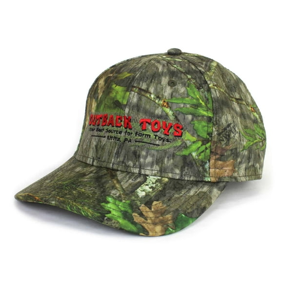 OUTBACK TOYS Logo Camo Cloth Cap Hat Mossy Oak Cust-Camo1