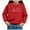 Red, variant on Ccpelsie Girl Sweatshirts Toddler Girl Long Sleeve Cotton Sweatshirt Toddler Pullover Shirt Print Tops for Kids(Red,5Y)
