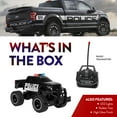 thumbnail image 3 of Officially Licensed 1:14 Ford F-150 SVT Raptor Police Remote Control RC Truck, 3 of 6