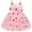 Pink Strawberry, variant on IDOPIP Baby Girls Tutu Dress Summer Sleeveless Ruffle Tulle Sundress Backless Party Princess Dresses