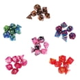 thumbnail image 4 of TISHITA Ensemble de dés Polyédriques 42 Pcs d4-d20 avec Sac pour Fête TRPG Jouets Amusants Cadeau, 4 of 8