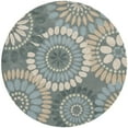 thumbnail image 4 of SAFAVIEH Jardin Dorothea Floral Wool Area Rug, Grey/Blue, 2'6" x 4', 4 of 9