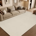 thumbnail image 2 of WANLISELL 6' x 9' Large Area Rugs for Living Room, Modern Neutral Indoor Floor Carpet for Bedroom Home Office, White, 2 of 11
