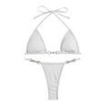 thumbnail image 1 of Women Solid Multicolor Swimsuit Polyester for Beach and Pool, 1 of 3