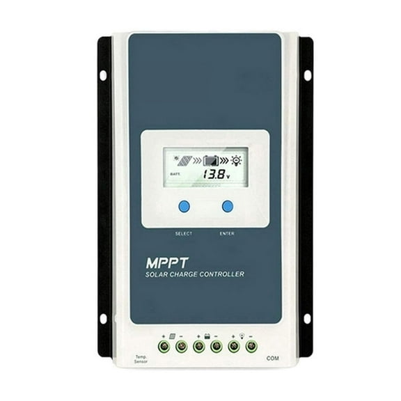 Solar Charge Controller MPPT 40A 30A 20A Blacklight LCD Solar Regulator 12V 24V Auto Tracer 1210AN 2210AN 3210AN 4210AN ,Multiple Protection Functions