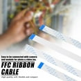 thumbnail image 1 of Fugacal FFC Cable, Flexible Flat Cable, Ultra-Thin Flexible Cable FFC Ribbon Cable, For LCD TV For Pi Module Camera, 1 of 8