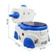 thumbnail image 4 of Baño Entrenador Bacinica Angelin Baby  Elefante con sonido, con dispensador, con tapa Azul, 4 of 8