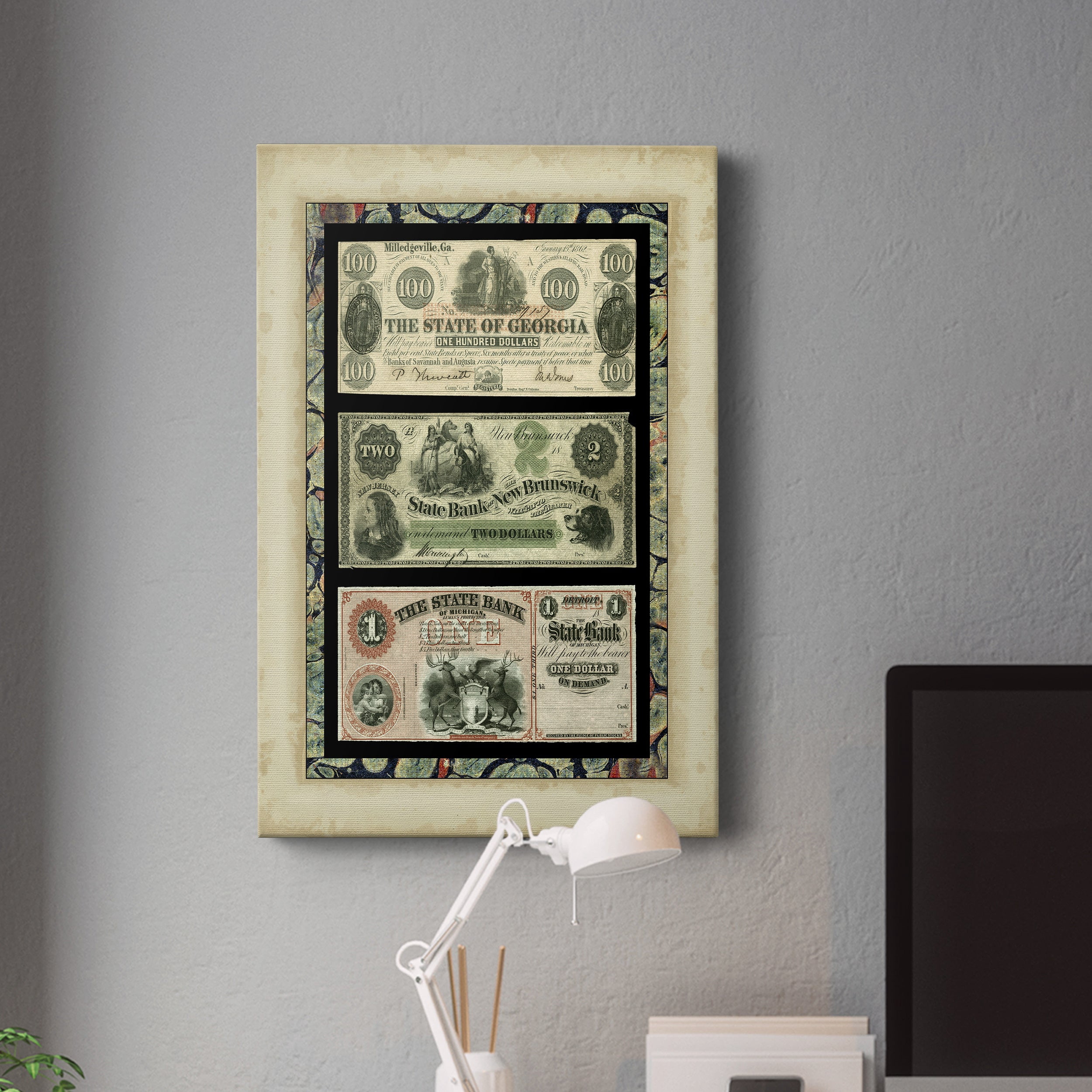 Money Money Money I Premium Gallery Wrapped Canvas - Ready to Hang