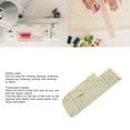 thumbnail image 4 of Hot Hem Ruler, Flexible Resin Sewing Ironing Ruler High Temperature Proof Multipurpose Sewing Ironing Ruler Suitable Present for Designers and Tailors, 4 of 7