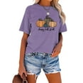thumbnail image 5 of XCHQRTI Fall Y'all Shirt for Women Vintage Halloween Tshirt Graphic Shirts Funny Retro Short Sleeve Tops, 5 of 8