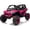 Pink, variant on Zukpow 4WD 24 Volt Ride on Toys for Kids w/ Remote Control, 2 Seater Power Car Wheels with Bluetooth Music, Storage for Gift, Pink