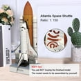 thumbnail image 3 of 1: 150 Skala 34 Cm Space Shuttle Atlantis 3D Puzzle Modell Papier T3T Raket T9D9, 3 of 9