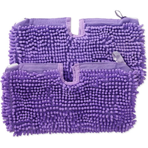 Genuine Shark Steam Duster Reusable Cleaning Micro-Fiber Mop Pads for S3501 S3550 S3601 S3901 Professional Steam Pocket Mop, 2-pack