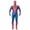 Blue, variant on Halloween Red Blue Spider Hero Zentai Suit, Full Body Spandex Jumpsuit Costume with Mask for Halloween Party & Role Play
