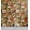 Burnt Sienna and Off White, variant on Ambesonne, Hydrangea Pattern Peel & Stick Wallpaper for Home, Floral Bohemian, 13"x36", Burnt Sienna and Off White