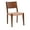 Brown Stain, variant on Pemberley Row Solid Wood Brown Dining Chairs Set of 2 Rectangular Basketweave Unassembled 19.5"W x 23.25"D x 33.25"H