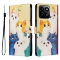 thumbnail image 1 of FOXDOCK Funda Tipo Cartera para Honor 200 Smart con Soporte y Correa – Diseño de Patrones Lindos, 1 of 6
