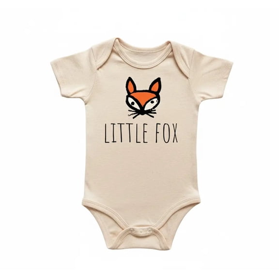 Fox Animal Newborn Baby Bodysuit