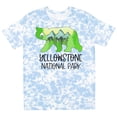 thumbnail image 3 of Inktastic Yellowstone National Park- Mountains and Bear Shape T-Shirt, 3 of 5