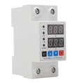 thumbnail image 1 of Over Under Voltage Protective Device Adjusting Dual Display Overcurrent Overload Arrester 40A 240V?300V, 1 of 5
