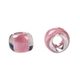 thumbnail image 4 of TOHO Round Seed Beads Japanese Seed Beads (191B) Opaque Hot Pink-Lined Rainbow Clear 11/0 2.2mm Hole: 0.8mm 1110pcs/10g, 4 of 5