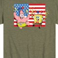 thumbnail image 3 of SpongeBob SquarePants - Patrick Sparkers Flag - Toddler & Youth Short Sleeve Graphic T-Shirt, 3 of 6