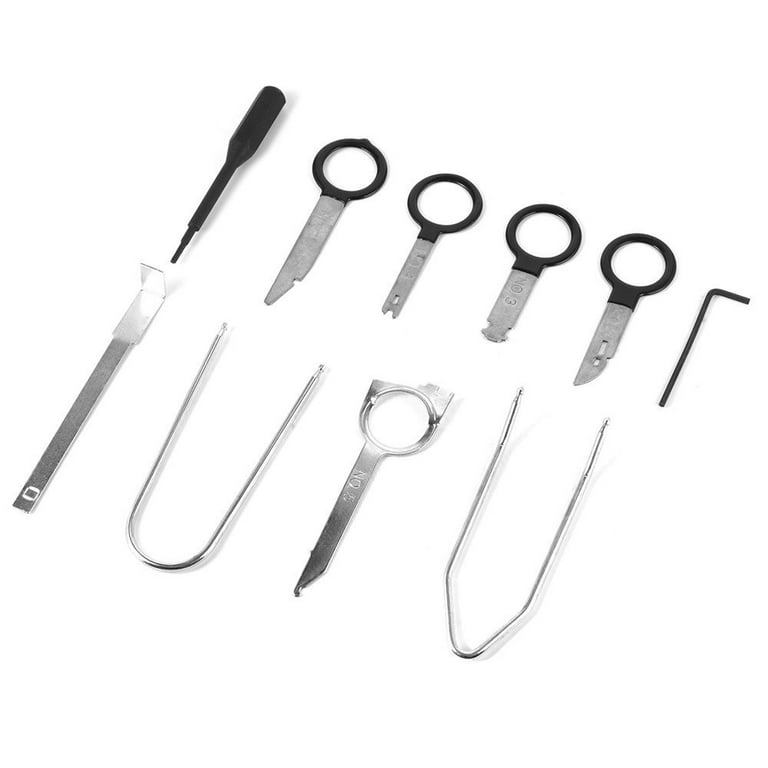 Car Stereo Radio Removal Tool Key Kit Compatible with  Mercedes/BMW/VW/Audi/Ford