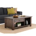 thumbnail image 2 of Simpli Home Monroe Table Basse en Brun Anthracite en Détresse, 2 of 6